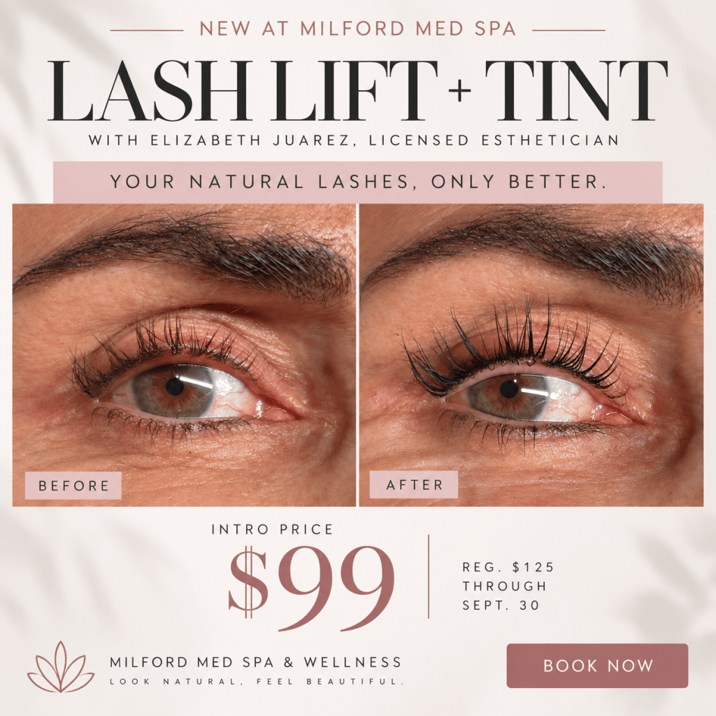 Lash Lift at Milford Med Spa Milford CT