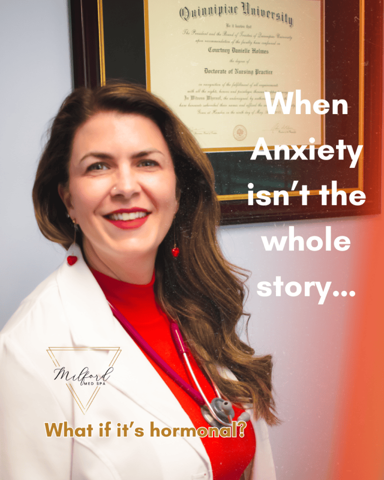 When Anxiety Isn’t the Whole Story: Treatable Hormonal Contributors to Women’s Mental Health in Perimenopause and Menopause. Dr. Courtney Holmes, APRN